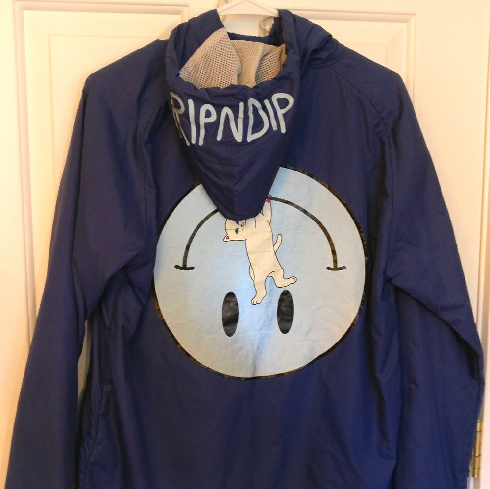 RipNDip "Hang in There" Rain jacket